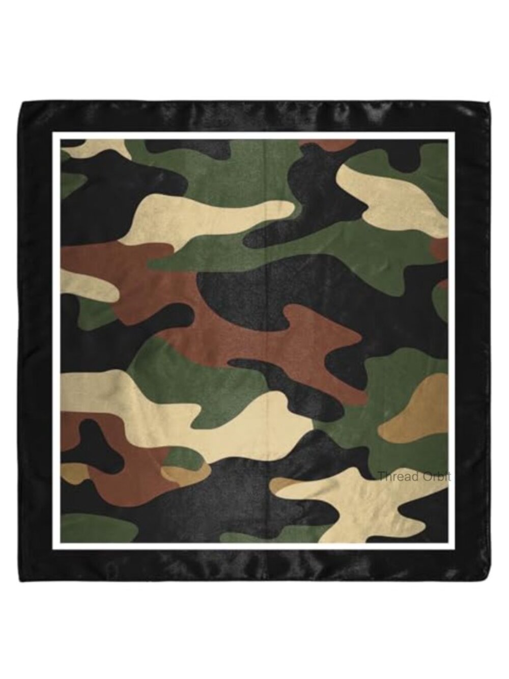 Silk Feeling Satin Scarf 27.5 in Large Square Head Hair Wrap Bandana